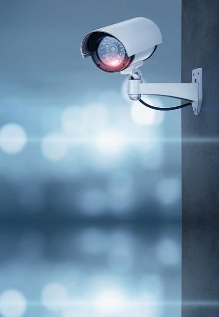 Surveillance camera installation Saint-Hubert